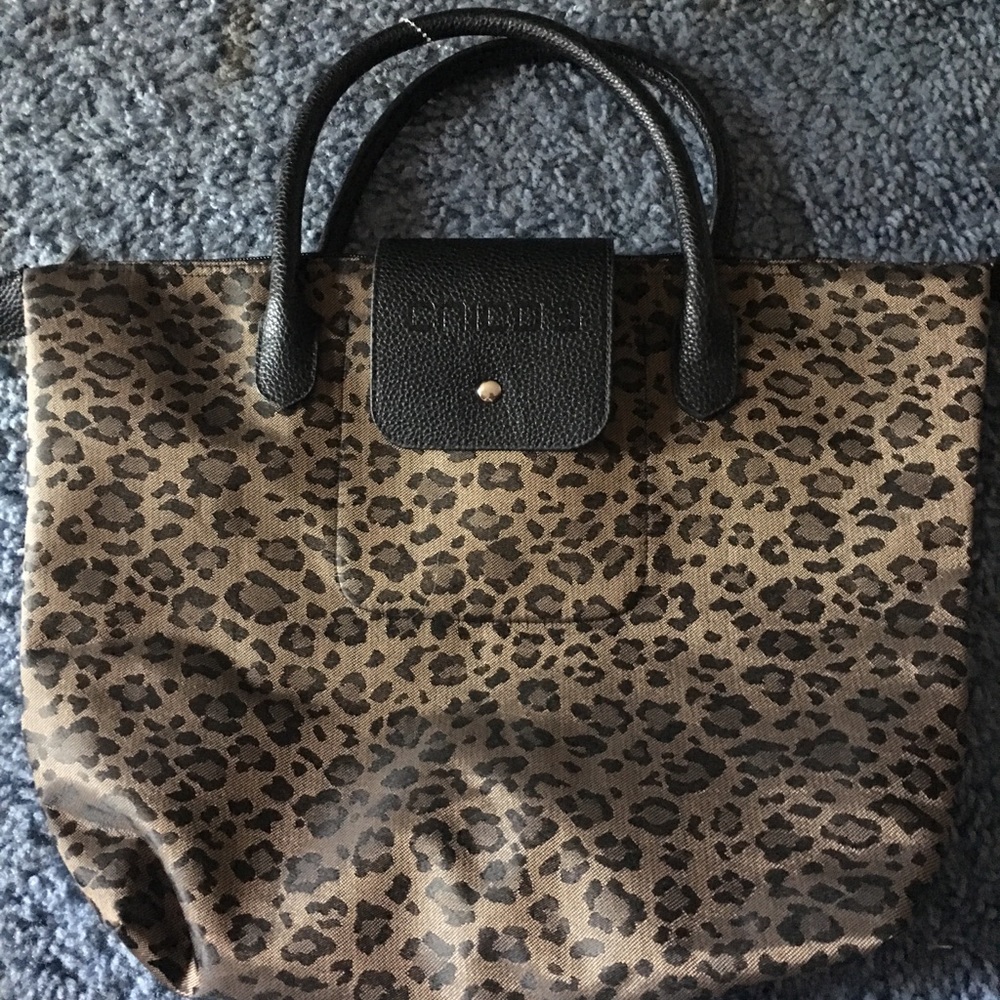 CHICOS HANDBAG CHEETAH PRINT